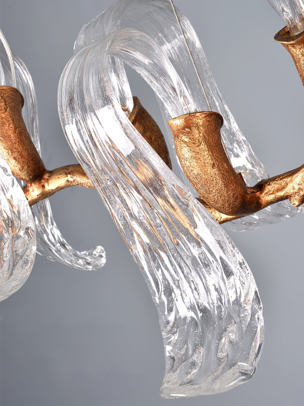 Icarus Wings Horizontal Branch Chandelier - L 39.4″ x W 15.7″ x H 15.7″ / L 100cm x W 40cm x H 40cmcasivra