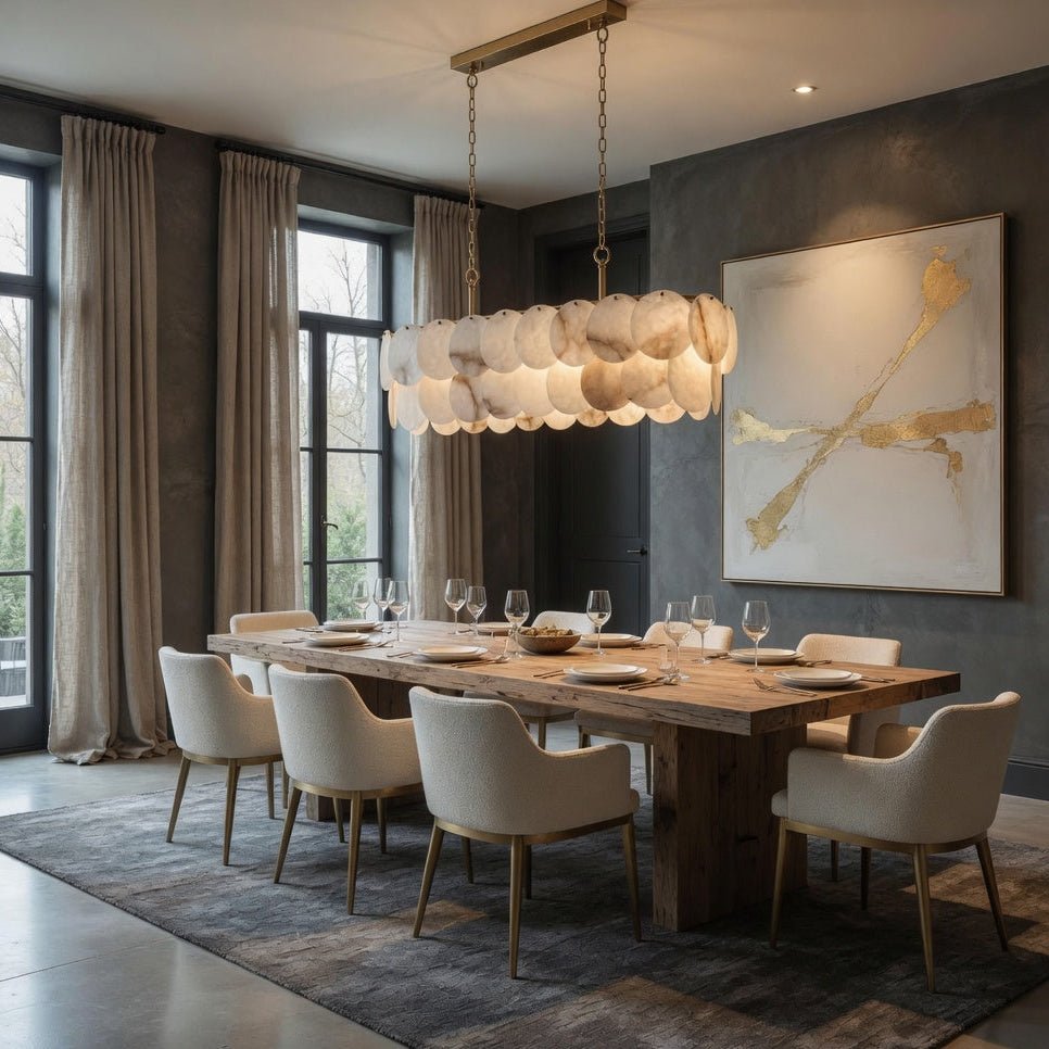 buyBordwell Marble Dining Room Chandelier 47" - Morsale