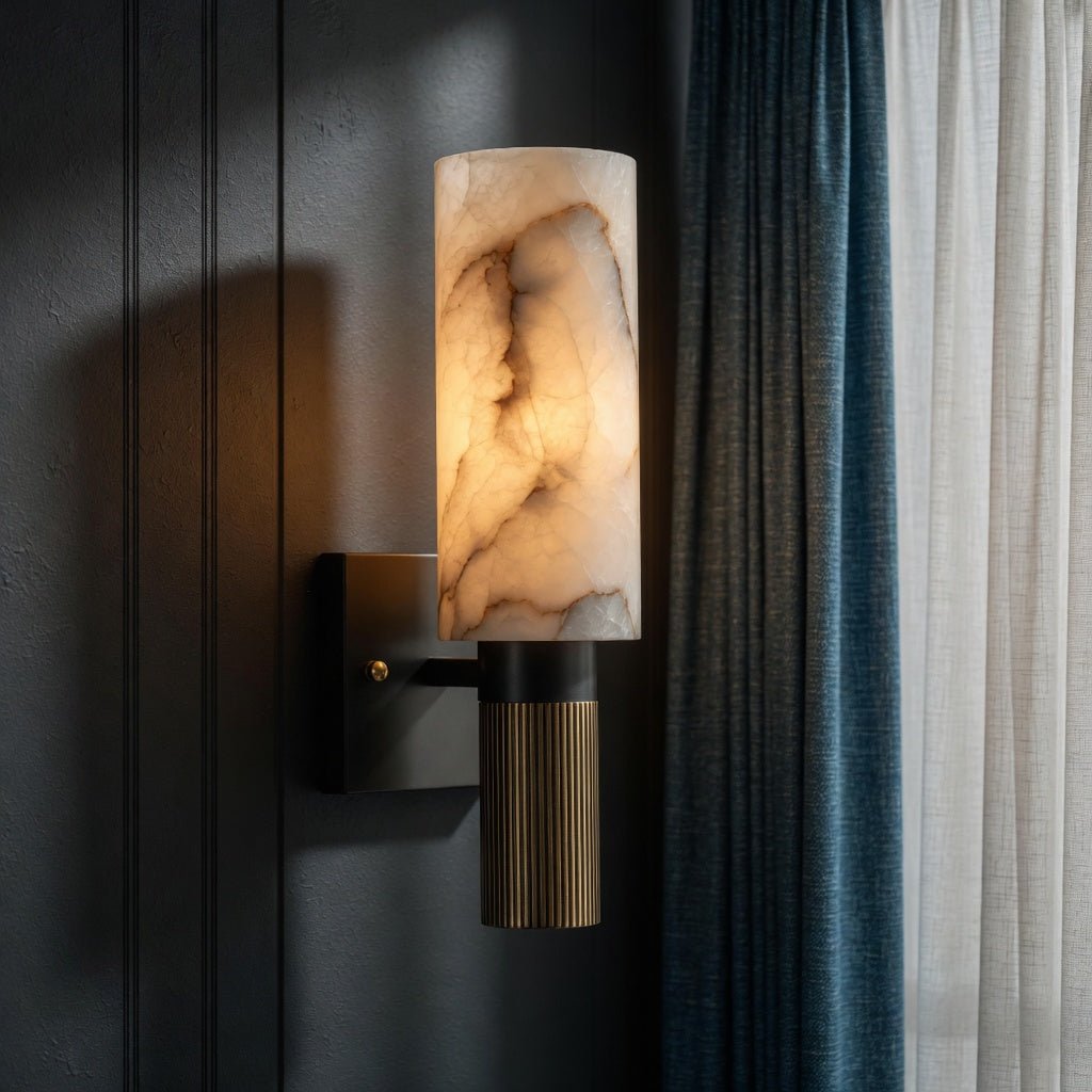 buyMoonshade™ Marble Wall Sconce - Morsale