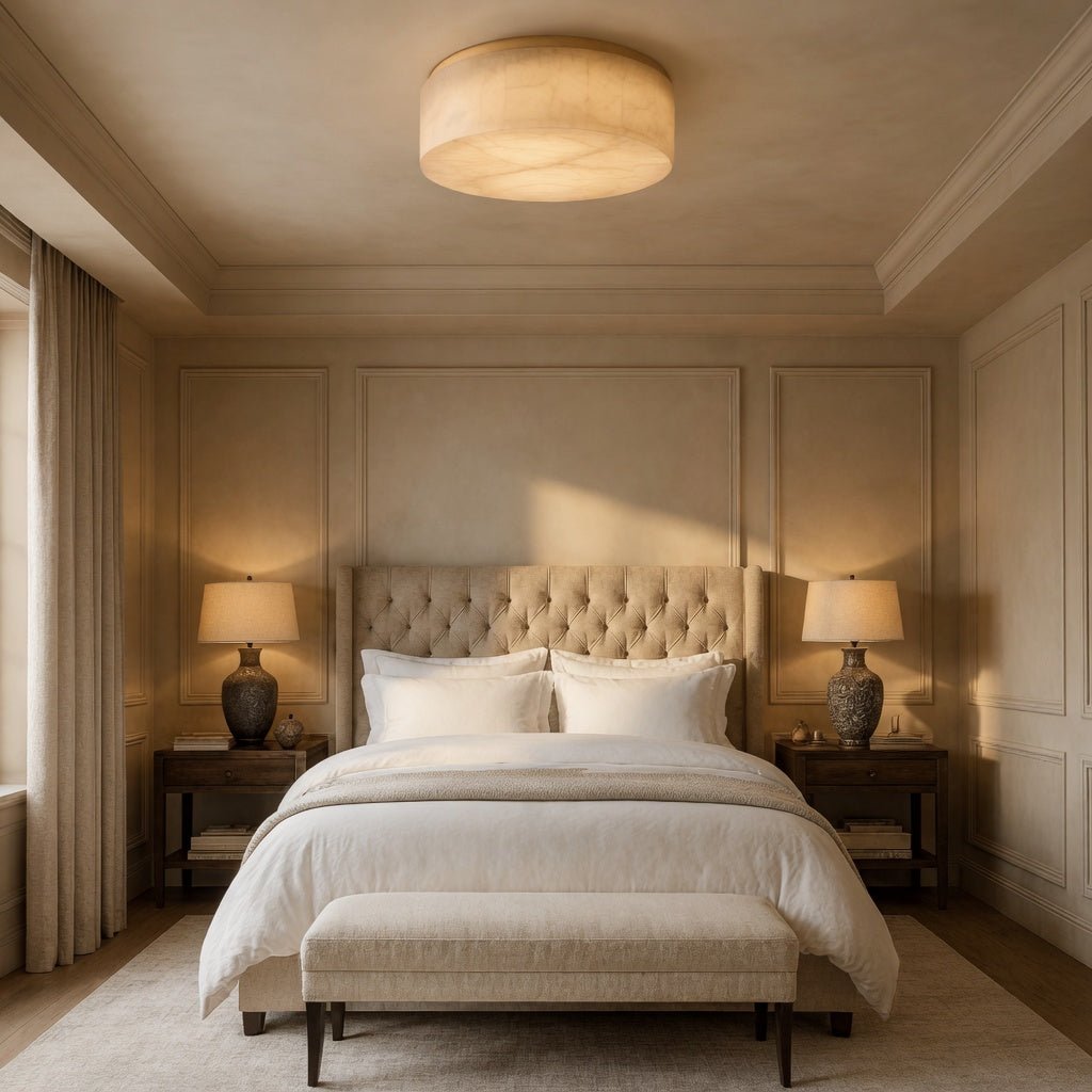 buyMilton Marble Flush Mount - Morsale
