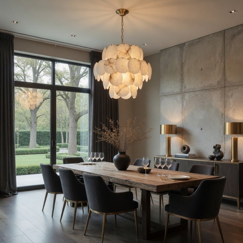 buyBordwell Marble Chandelier 31" - Morsale