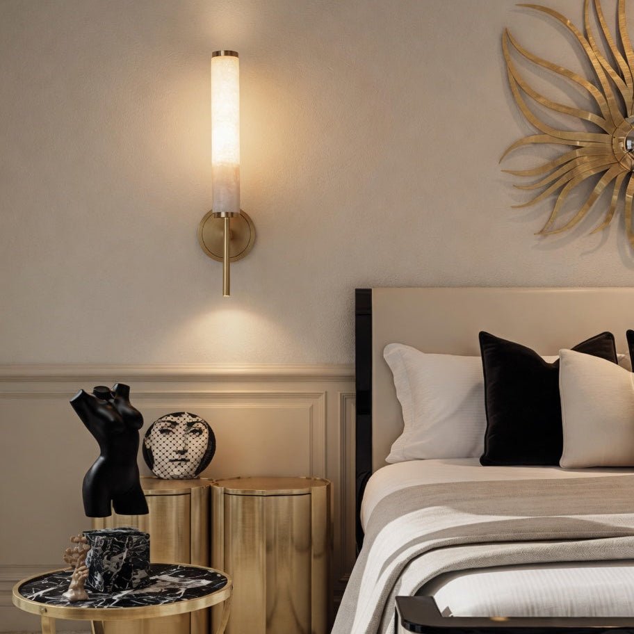 buyBurston Marble Wall Sconce - Morsale