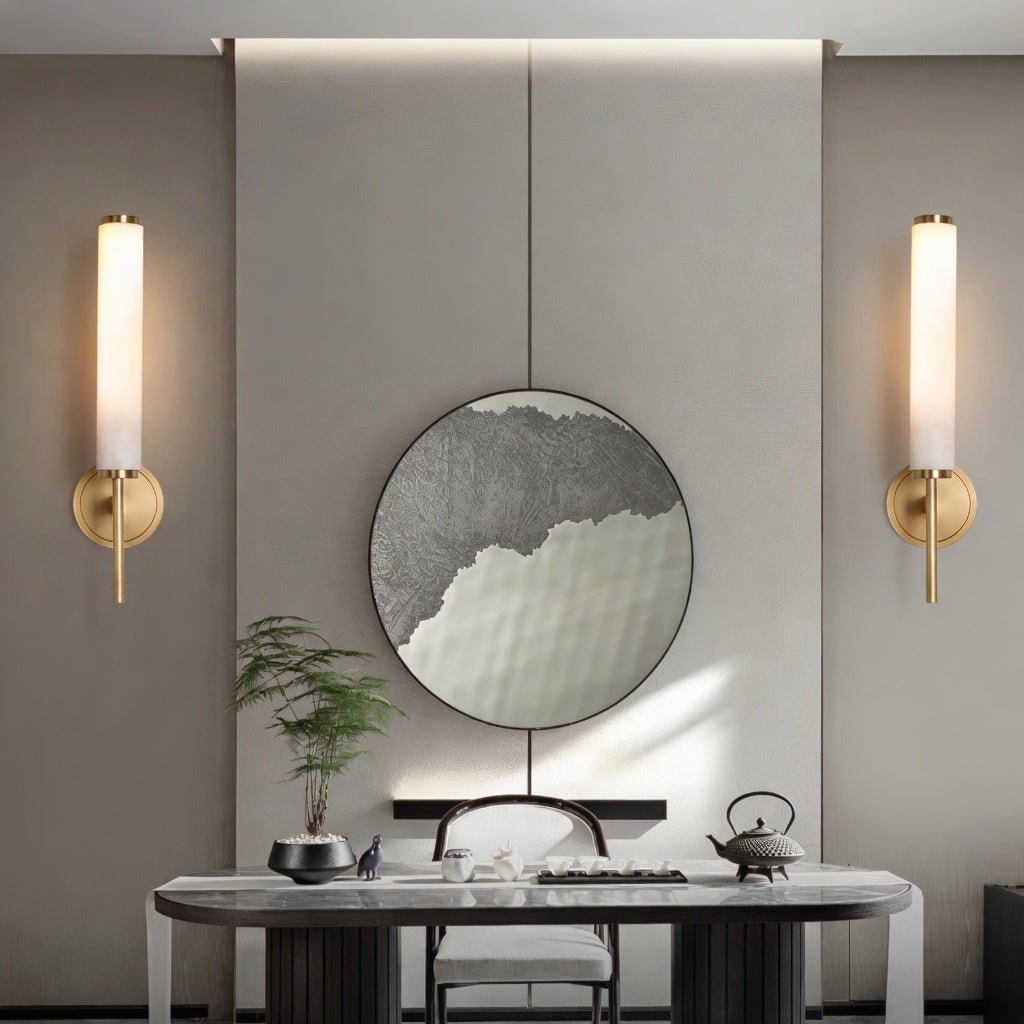 buyBurston Marble Wall Sconce - Morsale
