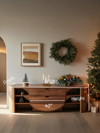 Christmas Modern Sideboard With Drawers For Living Room Or Dining