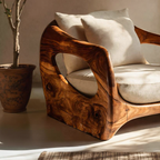 Minimalist Organic Lounge Seating For Living Room Interiors