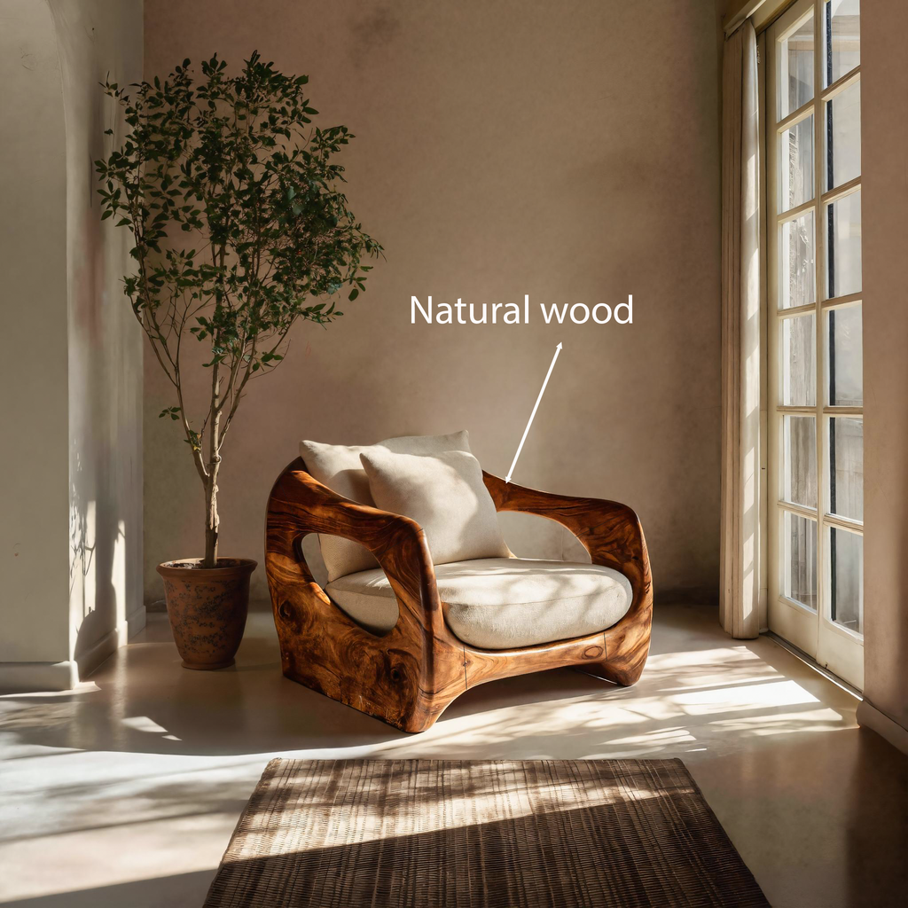 Minimalist Organic Lounge Seating For Living Room Interiors