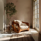 Minimalist Organic Lounge Seating For Living Room Interiors