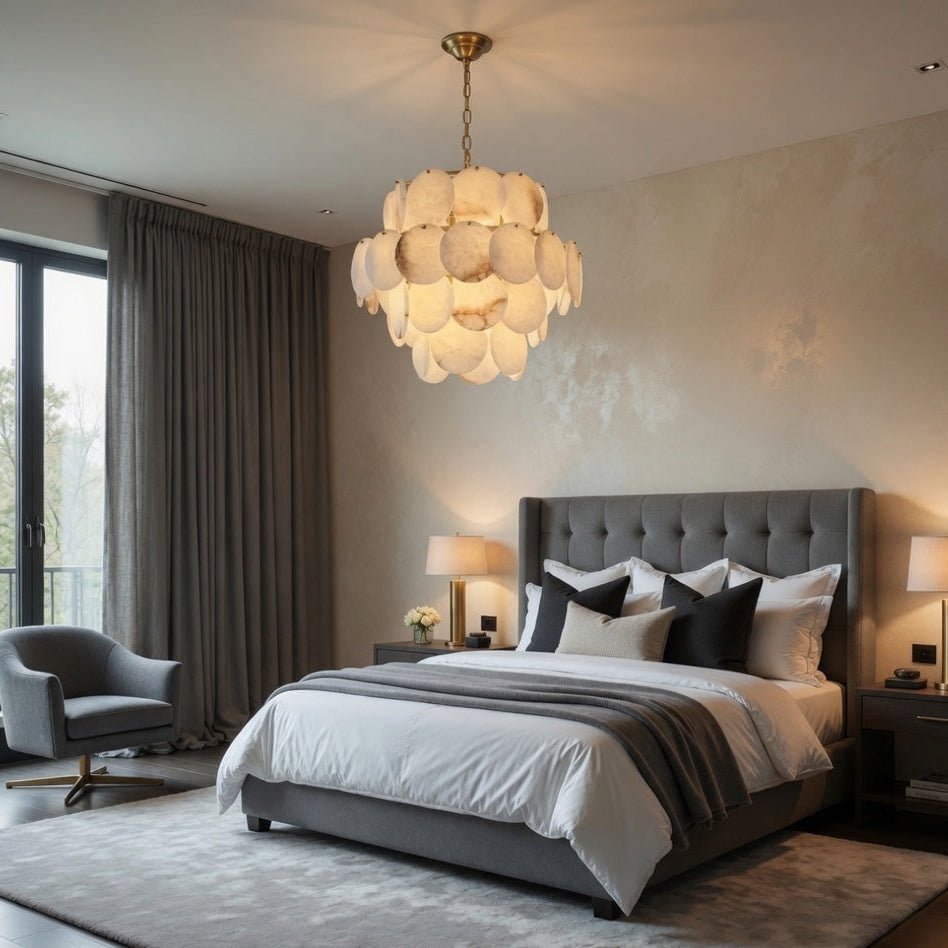 buyBordwell Marble Chandelier 31" - Morsale