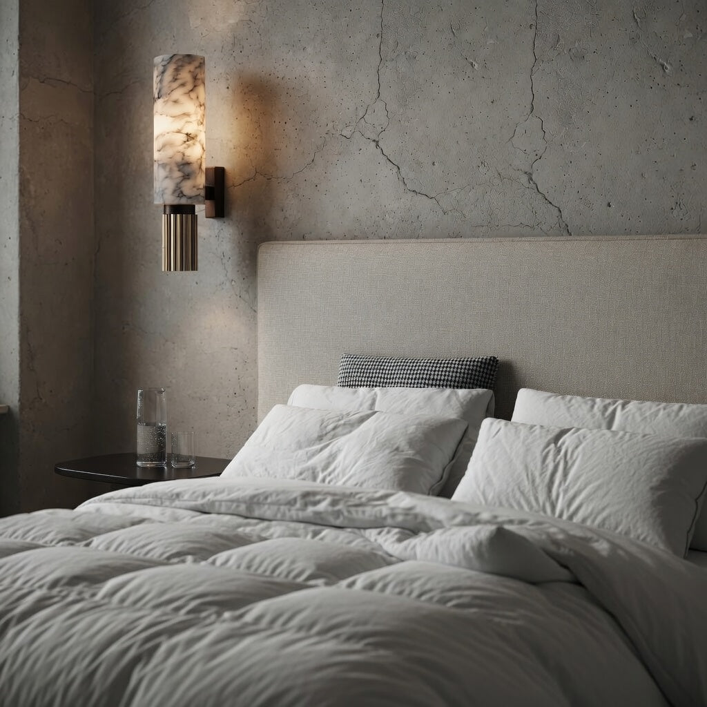 buyMoonshade™ Marble Wall Sconce - Morsale
