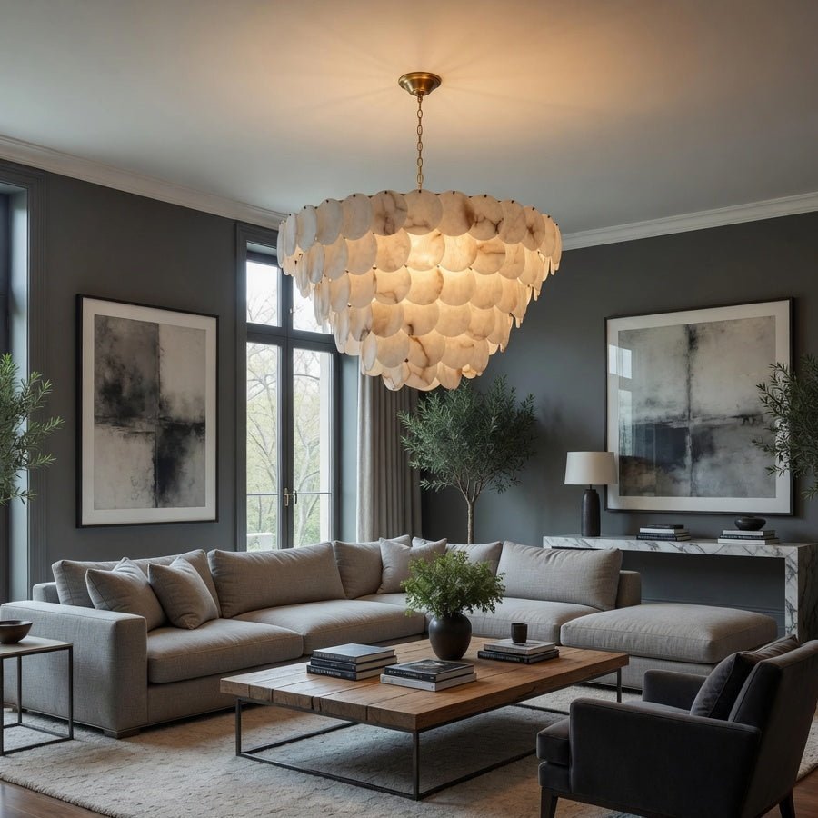 buyBordwell Marble Chandelier 43" - Morsale