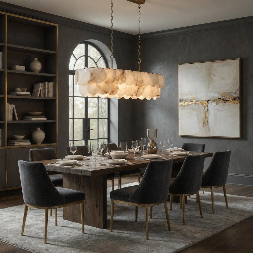 buyBordwell Marble Dining Room Chandelier 47" - Morsale