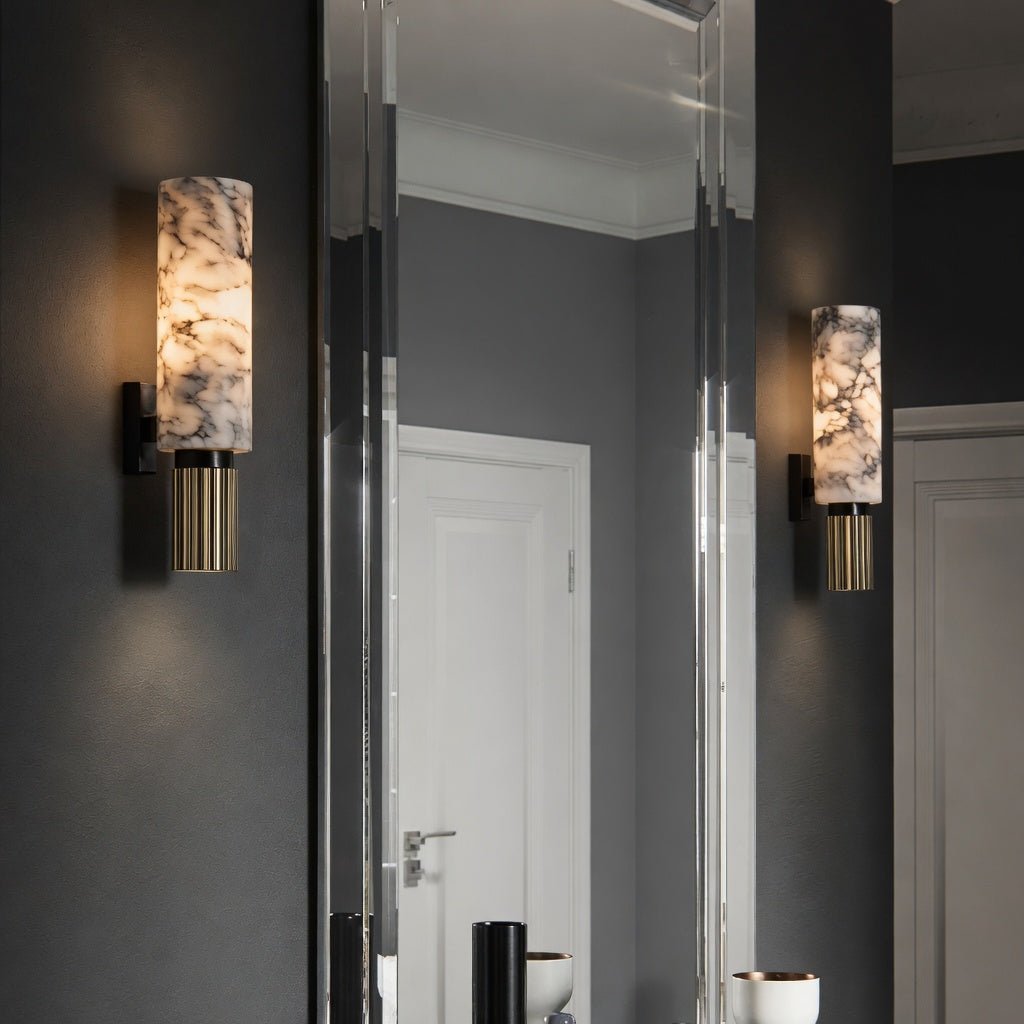 buyMoonshade™ Marble Wall Sconce - Morsale