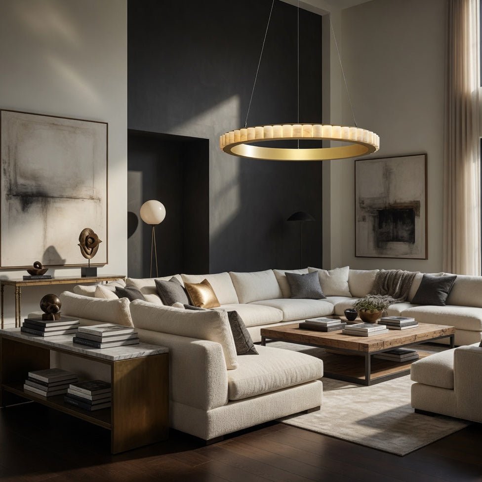 buyHampton Marble Chandelier - Morsale