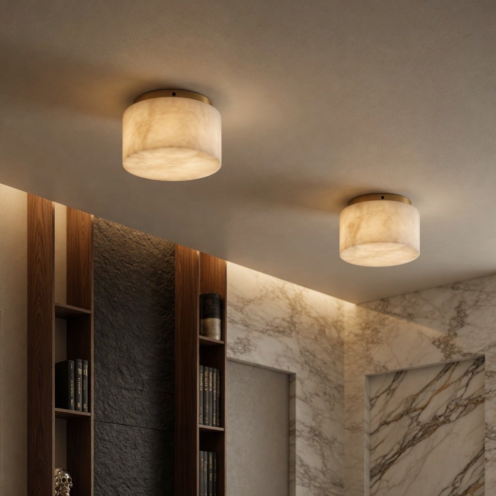 buyMilton Marble Flush Mount - Morsale