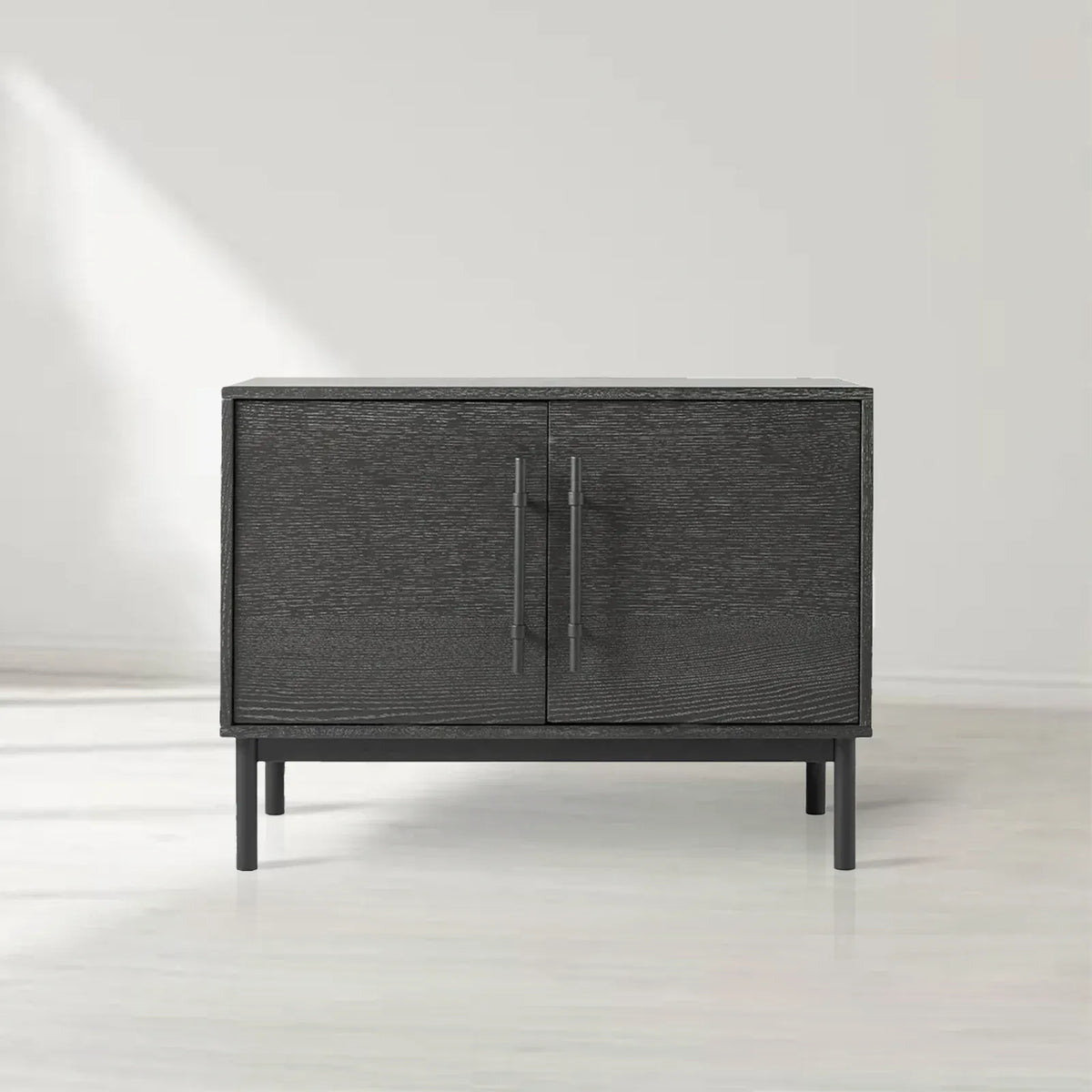 Rowan Reclaimed Oak Hall Chest Natural Wood Storage Cabinet