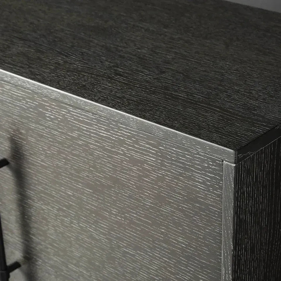 Rowan Reclaimed Oak Hall Chest Natural Wood Storage Cabinet