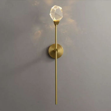 JC Nicole Crystal Prisms Wall Sconce - casivra
