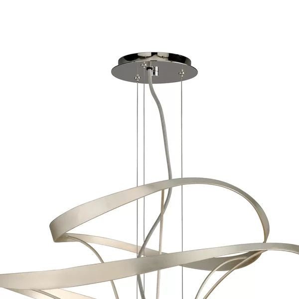 JC Smithereens Pendant Chandelier - Silver16.5" H x 18" W x 18" Dcasivra