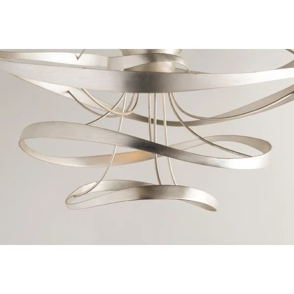 JC Smithereens Pendant Chandelier - Silver16.5" H x 18" W x 18" Dcasivra