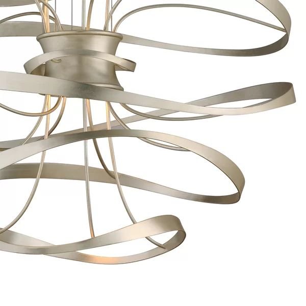 JC Smithereens Pendant Chandelier - Silver16.5" H x 18" W x 18" Dcasivra