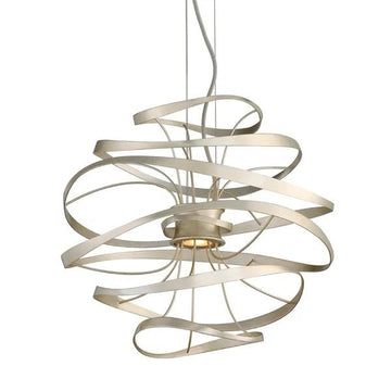 JC Smithereens Pendant Chandelier - Silver16.5" H x 18" W x 18" Dcasivra