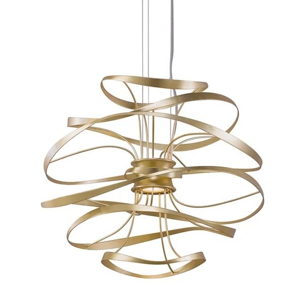 JC Smithereens Pendant Chandelier - Gold16.5" H x 18" W x 18" Dcasivra