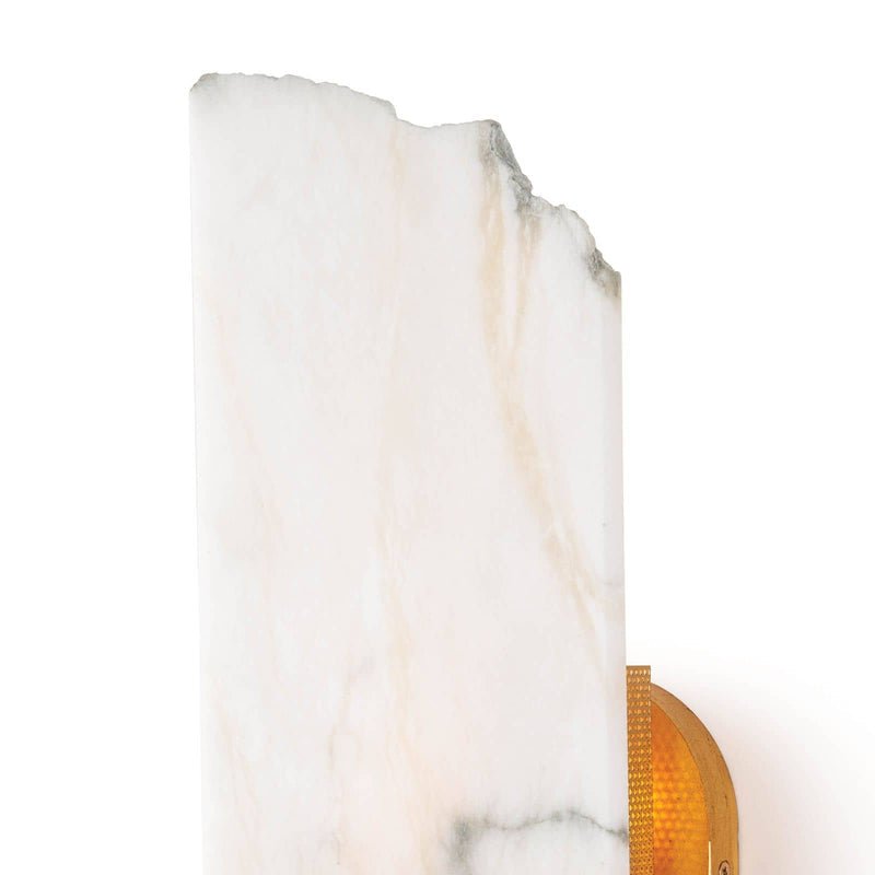 Jonah Alabaster Sconce - casivra