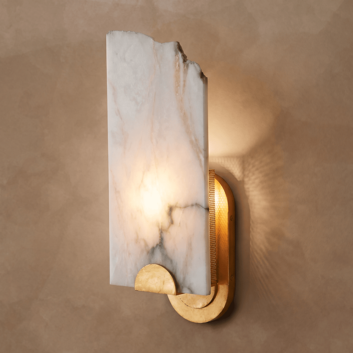 Jonah Alabaster Sconce - casivra