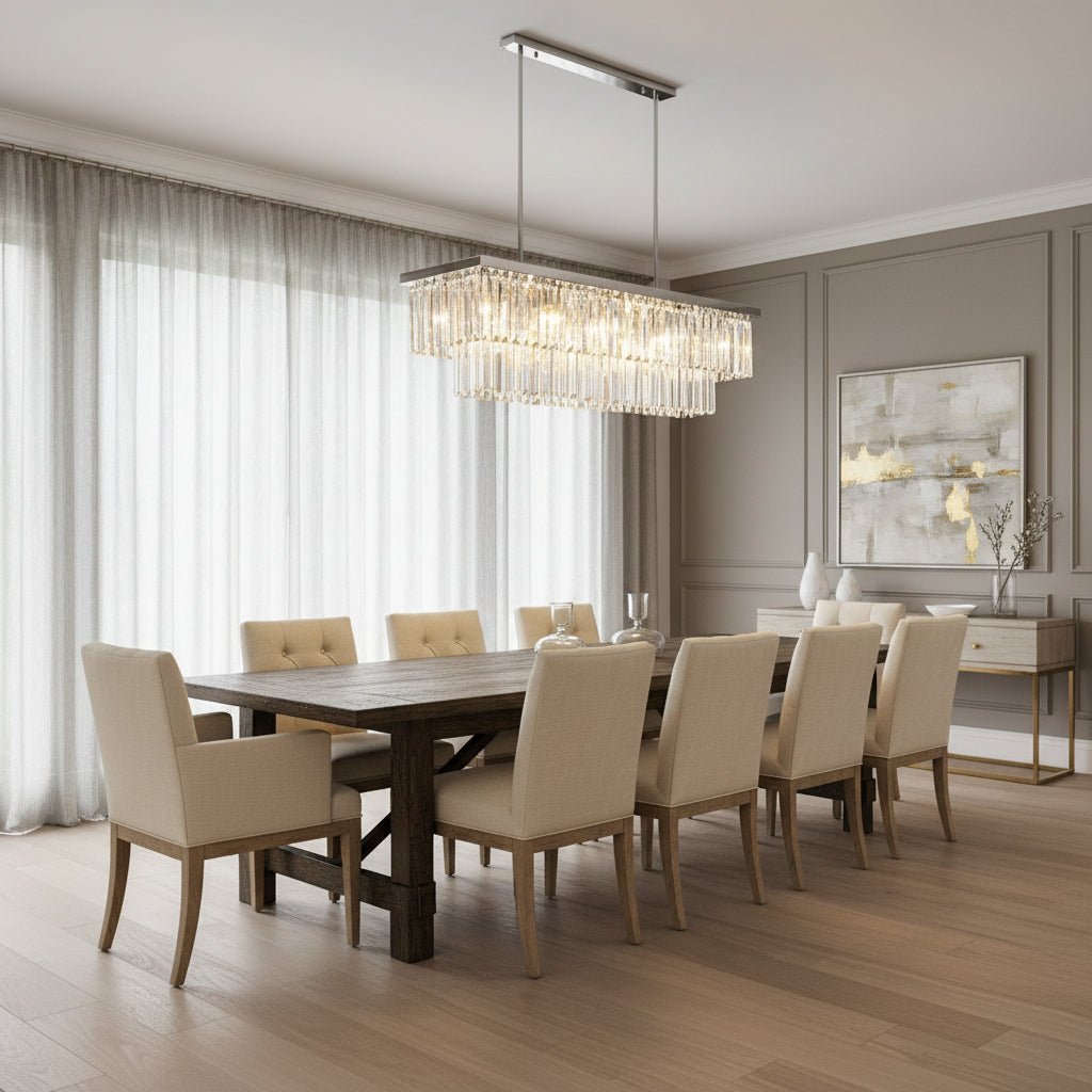 buyStefano Crystal Dining Room Chandelier - Morsale