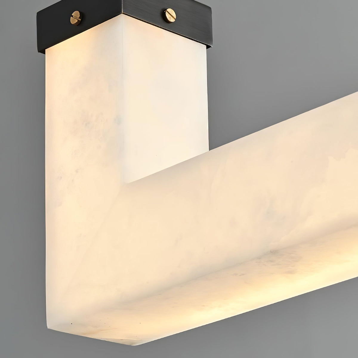 L-Axis Pendant Lamp - L 39.4 in x H 9.1 inBlack & WhiteWarm Lightcasivra