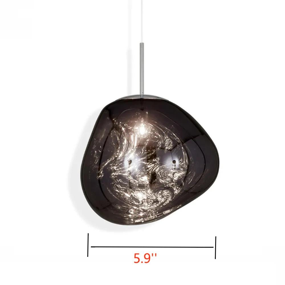 Lava Chandelier Villa Loft Duplex Stairwell Pendant Light - Gold21 Ballscasivra