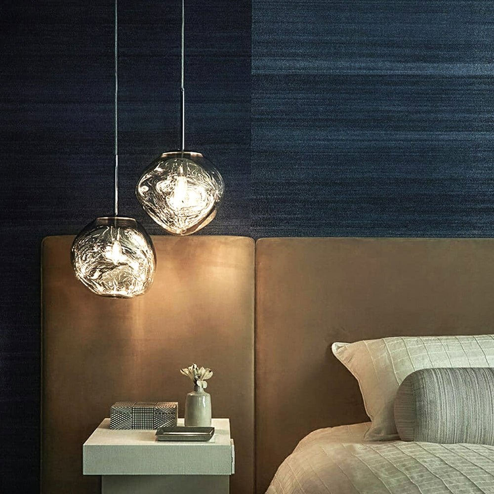 Lava Chandelier Villa Loft Duplex Stairwell Pendant Light - Gold1 Ball - DIA 7.87'' / 20cmcasivra