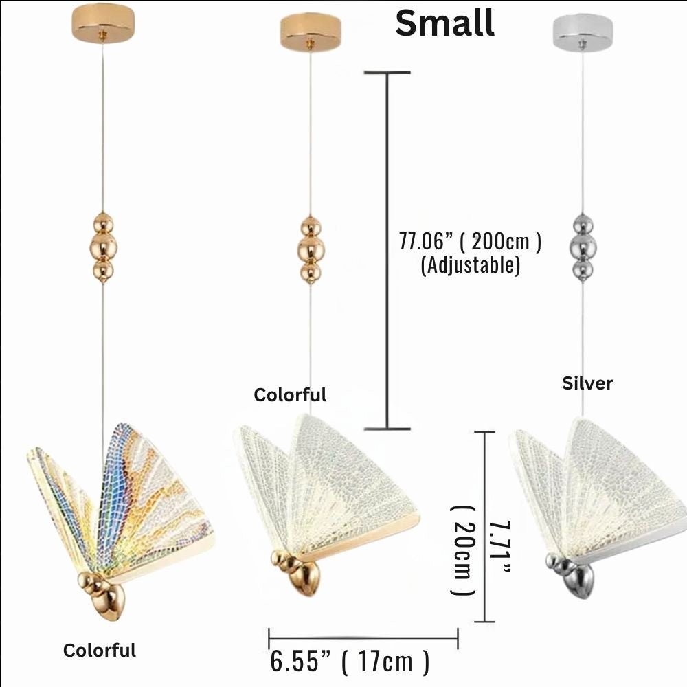 Led Butterfly Pendant Lights-Pendant Lights-casivra-casivra