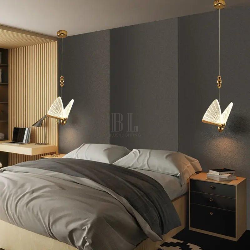 Led Butterfly Pendant Lights-Pendant Lights-casivra-casivra