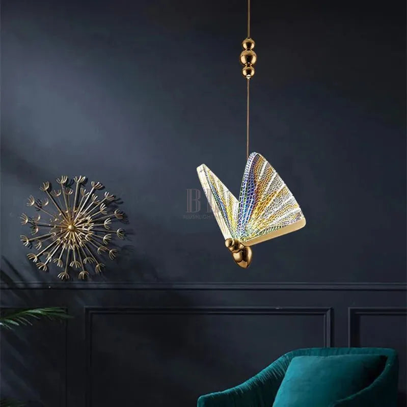 Led Butterfly Pendant Lights-Pendant Lights-casivra-casivra