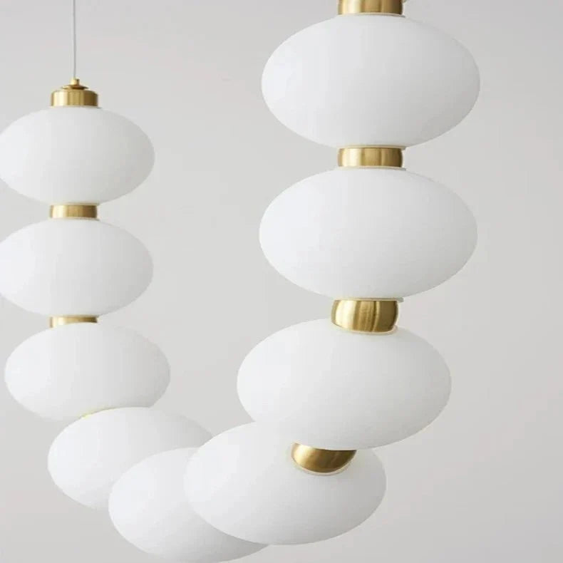 Lexi Modern Acrylic Orb Chandelier - Warm white 3000Kcasivra