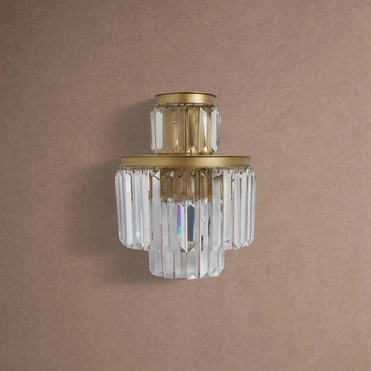 Langley 3-Light Wall Sconce - Brasscasivra
