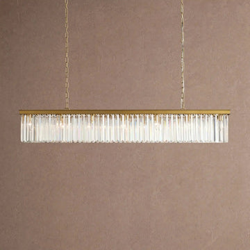 Langley Rectangular Chandelier 60''72'' - 60''Brasscasivra