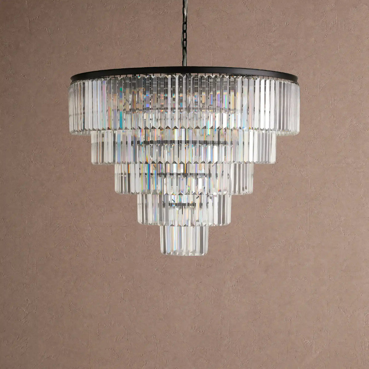 Langley Tiered Round Chandelier