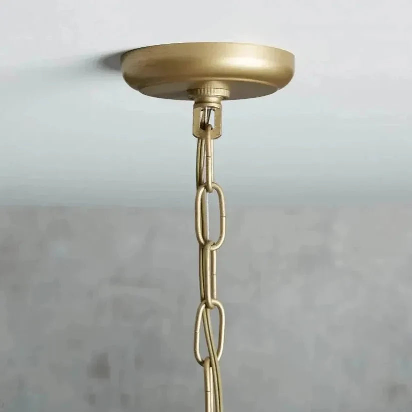 Langley Tiered Round Chandelier Lighting in bronze by Blush Lighting