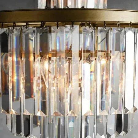Langley Tiered Round Chandelier Lighting in bronze - dining room lighting