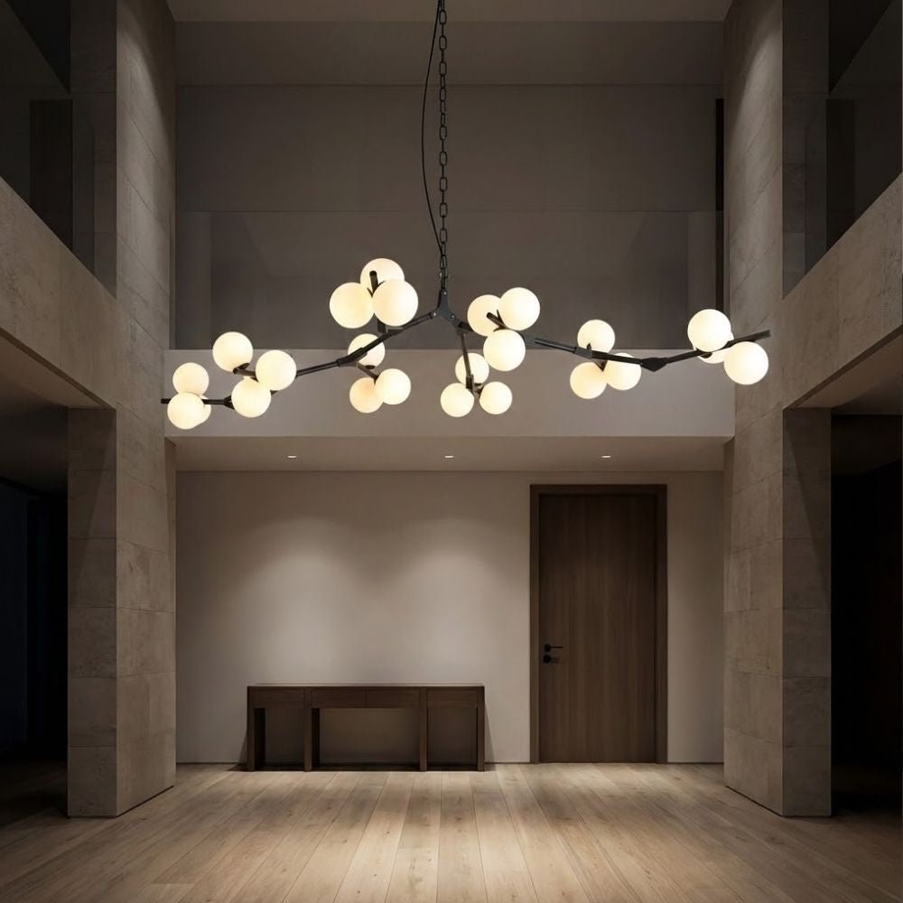 Lio Modern Tree Branch Ceiling Light Fixture - Gold48.4"(123cm)Warm Light 3000Kcasivra