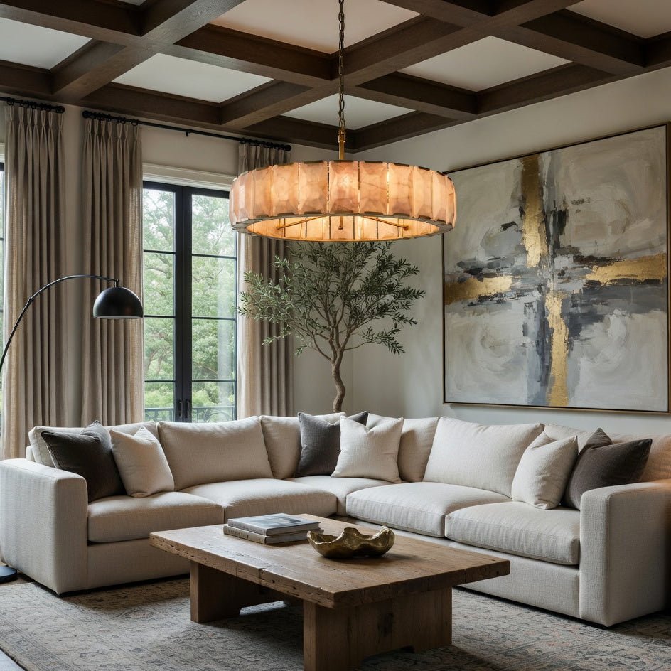 buyBrookhill Modern Calcite Chandelier - Morsale