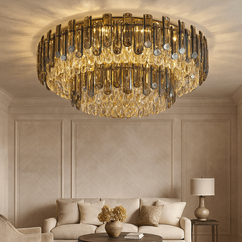 buyVenice 2-Tier Crystal Chandelier - Morsale