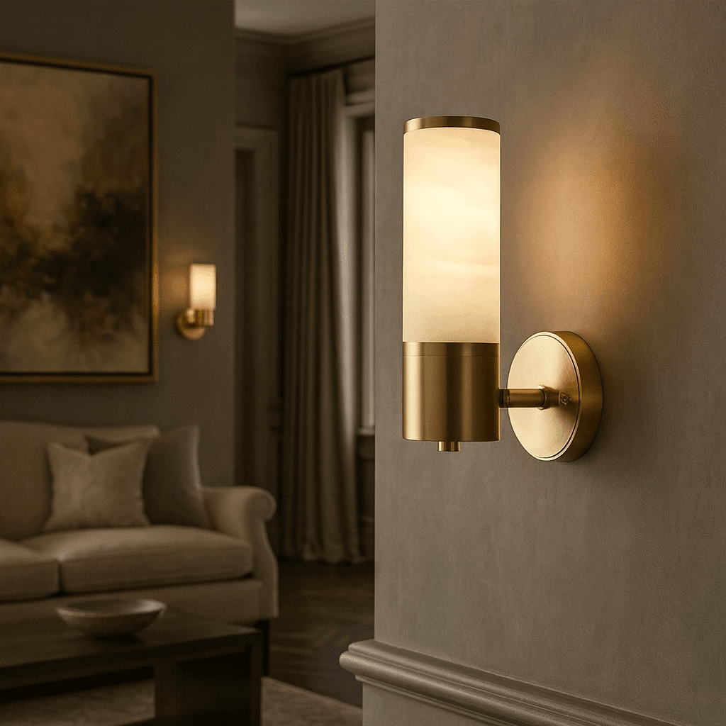 buySierra Marble Wall Sconce - Morsale