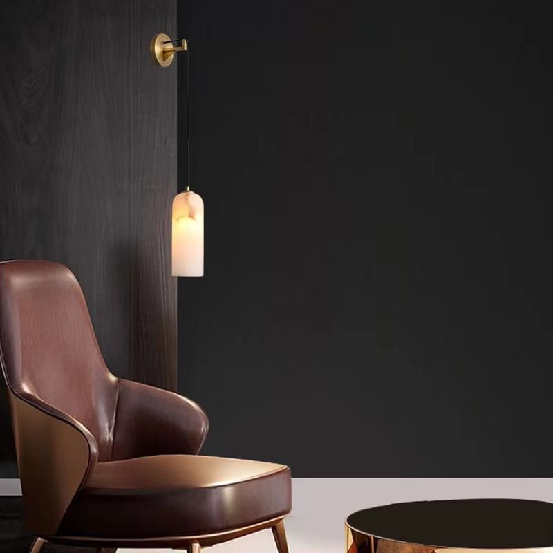 Louise Modern Alabaster Wall Sconce - casivra