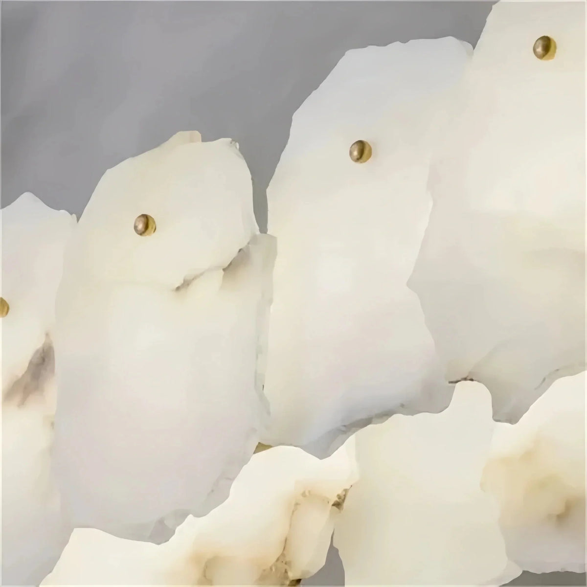 Luxury Alabaster Flakes Linear Chandelier Hanging Rod Light - casivra
