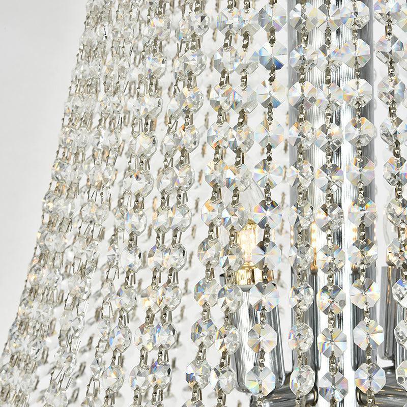 Luxury Crystal Chandelier for Grand Villa Hall and Duplex Staircase Lighting-chandelier-casivra-casivra