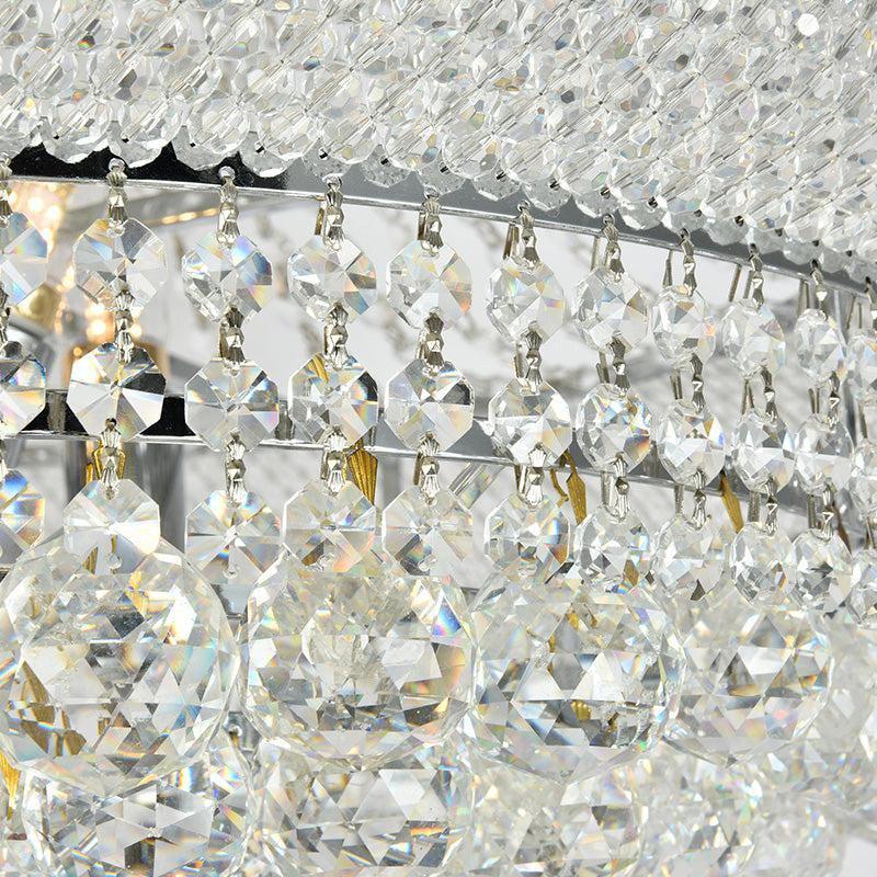 Luxury Crystal Chandelier for Grand Villa Hall and Duplex Staircase Lighting-chandelier-casivra-casivra