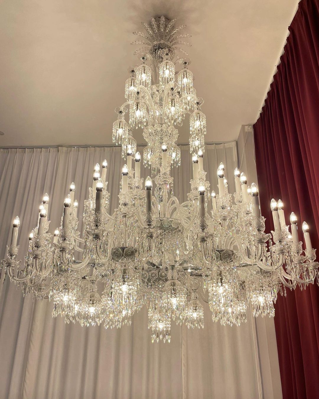 Luxury Large Multi Candles Chandelier Islam Crystal Ceiling Lighting Fixture For Living Room/ Hall Decoration-Chandeliers-casivra-casivra